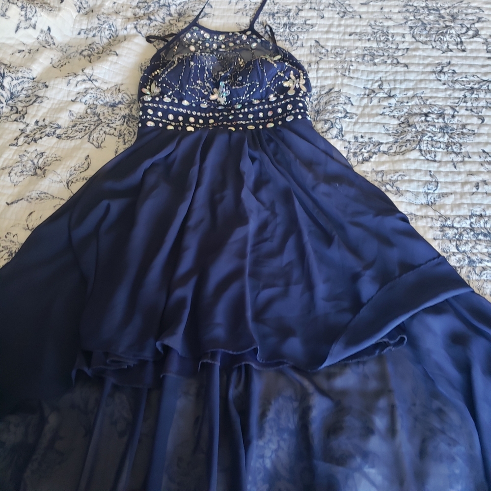 Navy blue dress